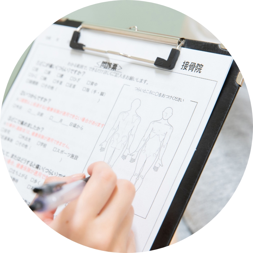 問診・説明